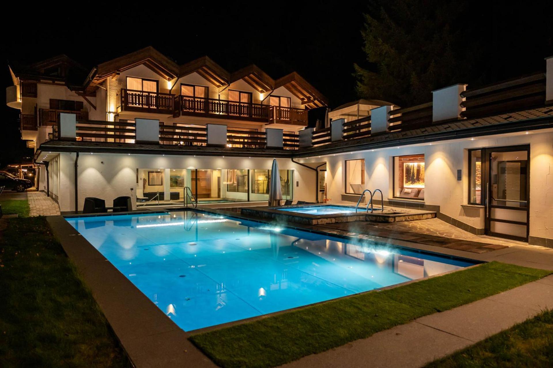 Hotel Terme Antico Bagno Pozza di Fassa Exterior photo